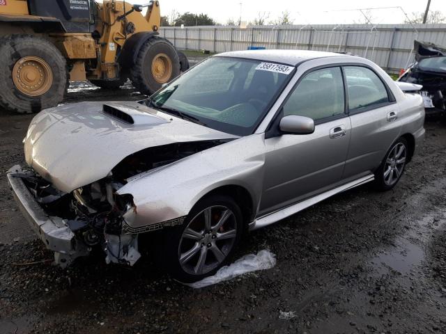 JF1GD79636G511811 - 2006 SUBARU IMPREZA WRX GRAY photo 1