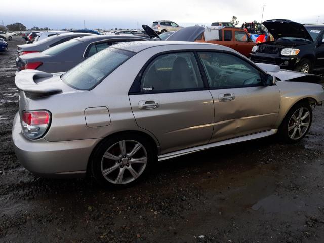 JF1GD79636G511811 - 2006 SUBARU IMPREZA WRX GRAY photo 3