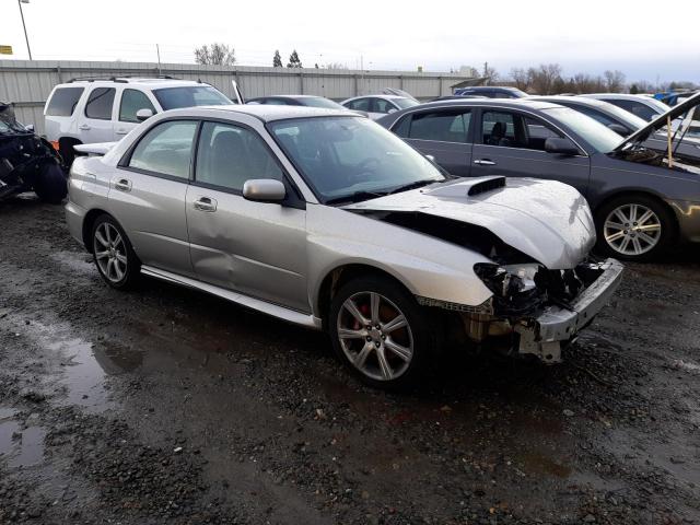 JF1GD79636G511811 - 2006 SUBARU IMPREZA WRX GRAY photo 4