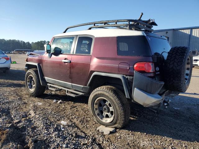 JTEBU11F770013999 - 2007 TOYOTA FJ CRUISER MAROON photo 2