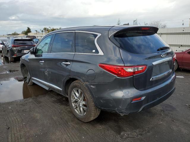 5N1AL0MM3EC520574 - 2014 INFINITI QX60 GRAY photo 3