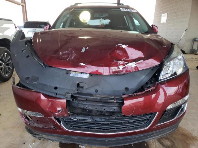 1GNKRGKD3GJ316642 - 2016 CHEVROLET TRAVERSE LT BURGUNDY photo 5