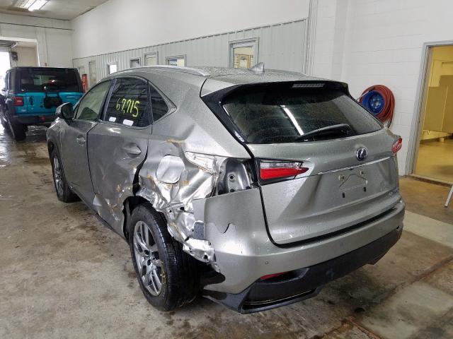 JTJBJRBZ4F2023717 - 2015 LEXUS NX 300H  photo 3