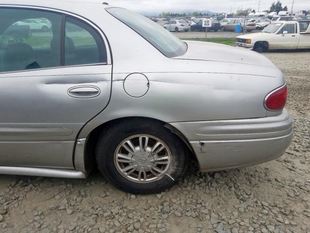 1G4HP52K25U100705 - 2005 BUICK LESABRE CUSTOM  photo 9