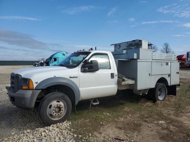 1FDXF47Y75EB72709 - 2005 FORD F450 SUPER DUTY WHITE photo 1