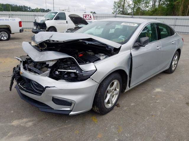 1G1ZB5ST6HF202137 - 2017 CHEVROLET chevrolet malibu  photo 2