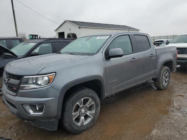 1GCGTDEN3J1204143 - 2018 CHEVROLET COLORADO Z71 GRAY photo 1