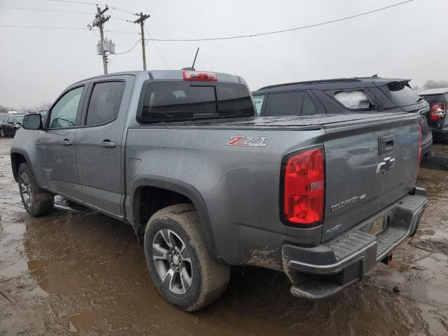 1GCGTDEN3J1204143 - 2018 CHEVROLET COLORADO Z71 GRAY photo 2