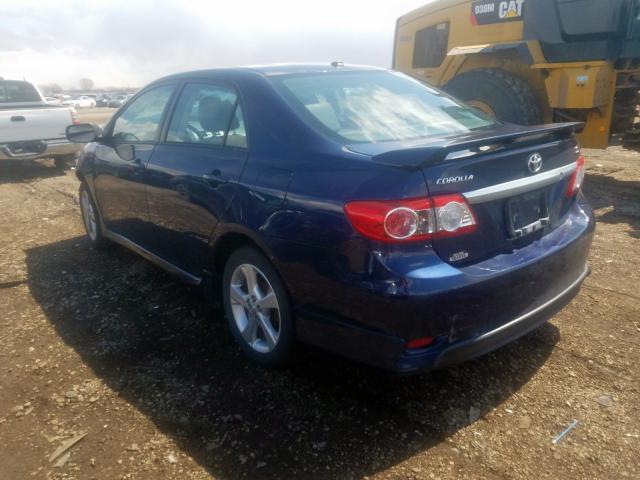 2T1BU4EE0BC699051 - 2011 TOYOTA COROLLA BASE  照片 3