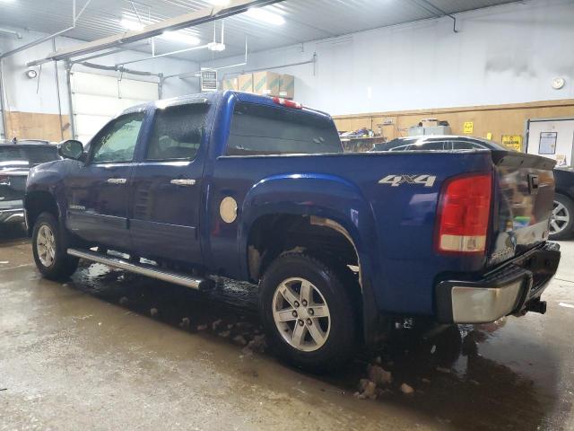 3GTP2VEAXDG164882 - 2013 GMC SIERRA K1500 SLE BLUE photo 2