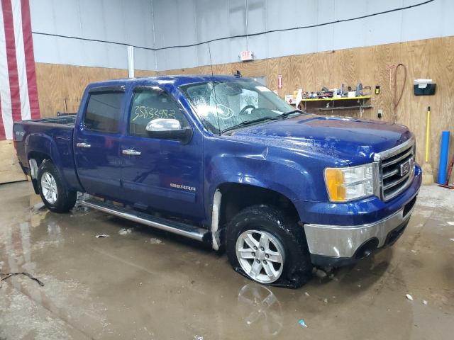 3GTP2VEAXDG164882 - 2013 GMC SIERRA K1500 SLE BLUE photo 4