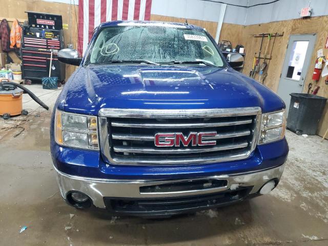 3GTP2VEAXDG164882 - 2013 GMC SIERRA K1500 SLE BLUE photo 5