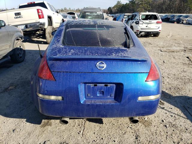 JN1AZ34D13T112191 - 2003 NISSAN 350Z COUPE BLUE photo 6