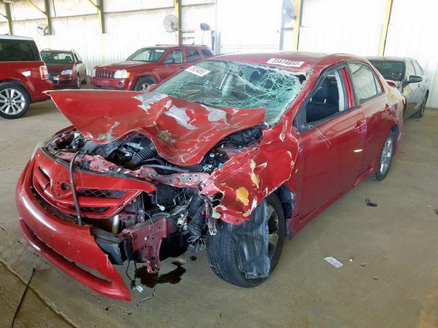 2T1BU4EE0BC649363 - 2011 TOYOTA COROLLA BASE  photo 2