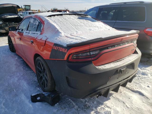 2C3CDXCT4JH208903 - 2018 DODGE CHARGER R/T ORANGE photo 3