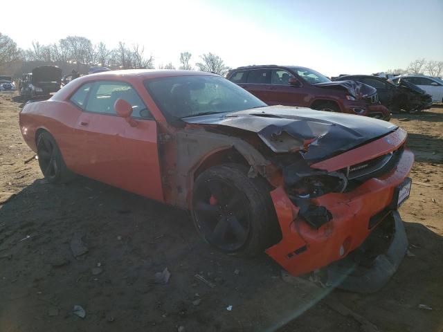 2B3LJ74W19H524317 - 2009 DODGE CHALLENGER SRT-8 ORANGE photo 4