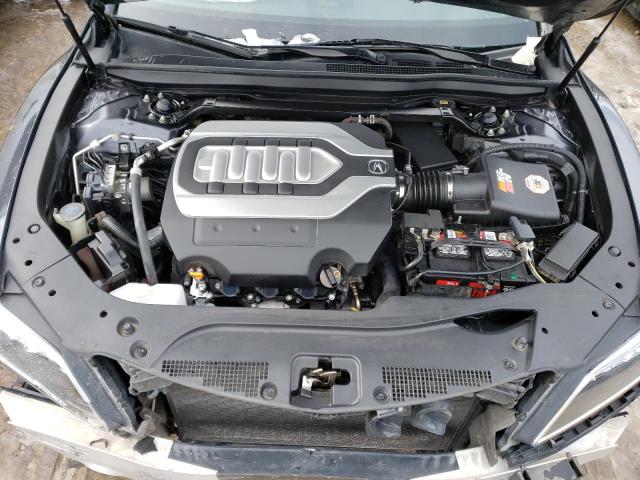 JH4KC1F38EC001909 - 2014 ACURA RLX GRAY photo 11