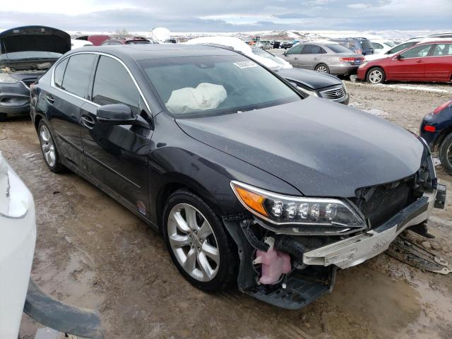 JH4KC1F38EC001909 - 2014 ACURA RLX GRAY photo 4