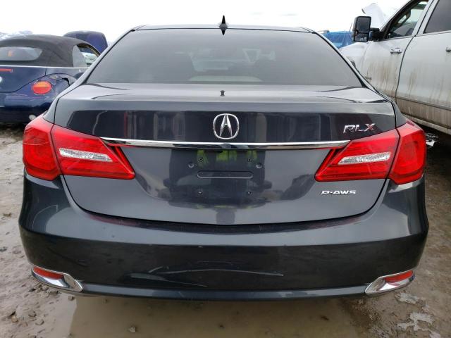 JH4KC1F38EC001909 - 2014 ACURA RLX GRAY photo 6