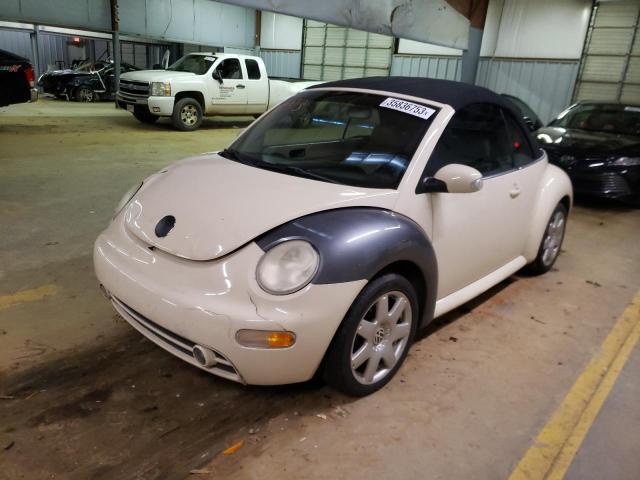3VWDD21Y93M315478 - 2003 VOLKSWAGEN NEW BEETLE GLX 米色 照片 1