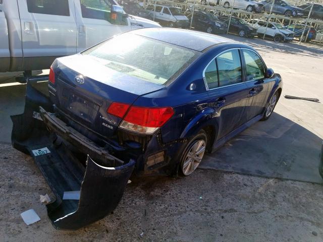 4S3BMBG66B3218920 - 2011 SUBARU LEGACY 2.5I PREMIUM  photo 4