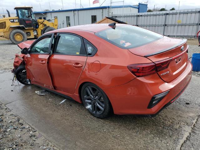 3KPF34AD9LE249659 - 2020 KIA FORTE GT LINE ORANGE photo 2