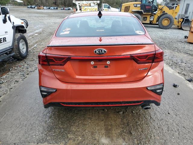 3KPF34AD9LE249659 - 2020 KIA FORTE GT LINE ORANGE photo 6