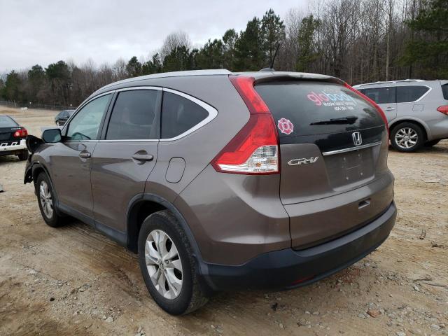 5J6RM3H78DL027217 - 2013 HONDA CR-V EXL BROWN photo 3