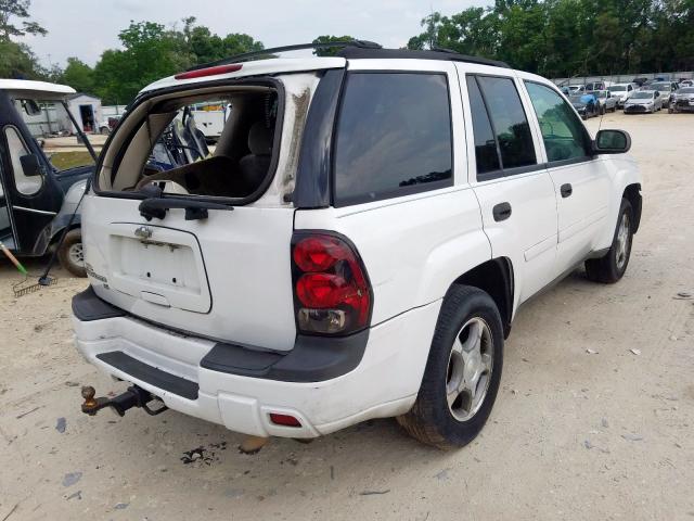 1GNDS13S782204249 - 2008 CHEVROLET TRAILBLAZER LS  photo 4