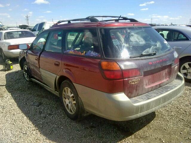 4S3BH806837630767 - 2003 SUBARU LEGACY OUTBACK H6 3.0 LL BEAN  photo 3