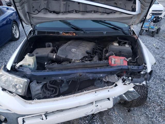 5TFRM5F18CX036362 - 2012 TOYOTA TUNDRA DOUBLE CAB SR5 WHITE photo 11