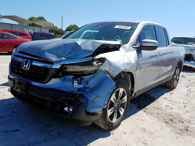 5FPYK2F65HB002139 - 2017 HONDA RIDGELINE RTL  photo 2