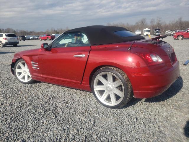 1C3AN65L46X061822 - 2006 CHRYSLER CROSSFIRE LIMITED RED photo 2