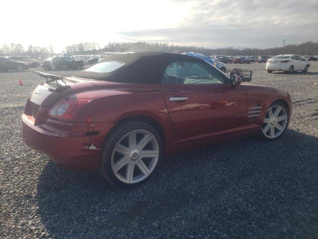 1C3AN65L46X061822 - 2006 CHRYSLER CROSSFIRE LIMITED RED photo 3