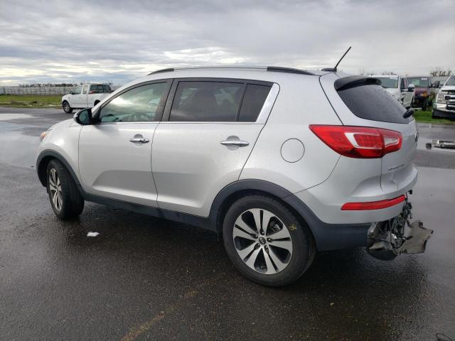 KNDPC3A25D7509425 - 2013 KIA SPORTAGE EX SILVER photo 2