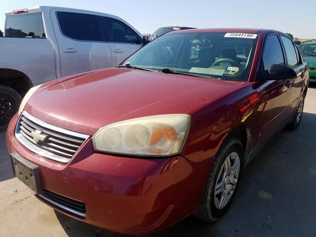 1G1ZS58F37F286806 - 2007 CHEVROLET MALIBU LS  photo 2