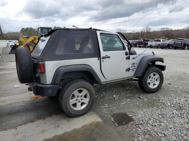 1J4AA2D11BL545619 - 2011 JEEP WRANGLER SPORT SILVER photo 3