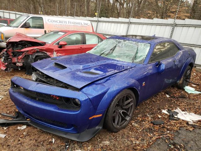 2C3CDZFJXMH571314 - 2021 DODGE CHALLENGER R/T SCAT PACK BLUE photo 1