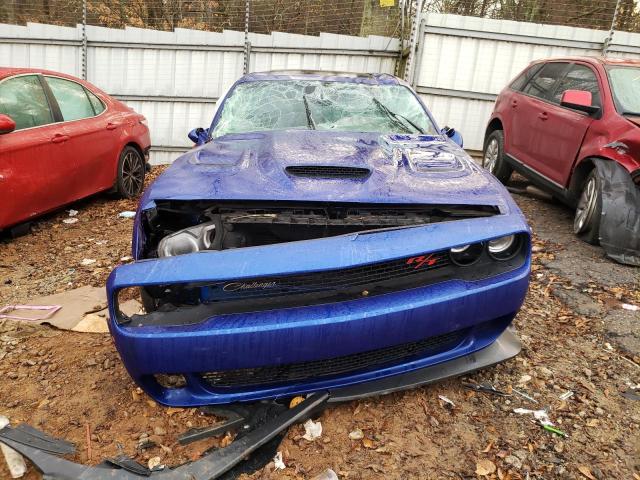 2C3CDZFJXMH571314 - 2021 DODGE CHALLENGER R/T SCAT PACK BLUE photo 5