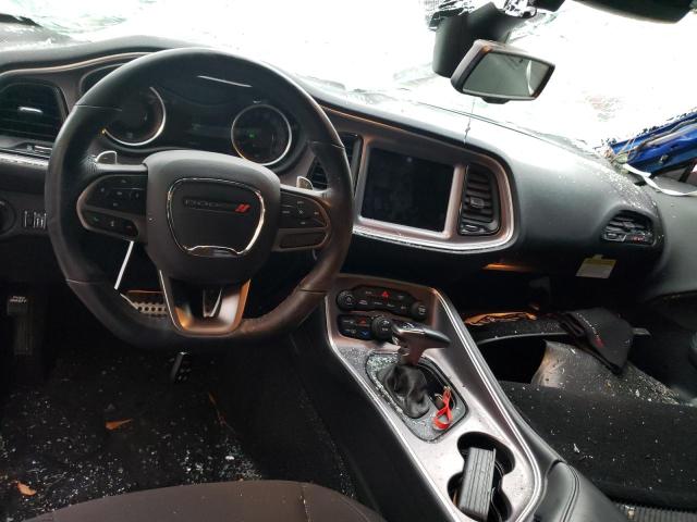 2C3CDZFJXMH571314 - 2021 DODGE CHALLENGER R/T SCAT PACK BLUE photo 8