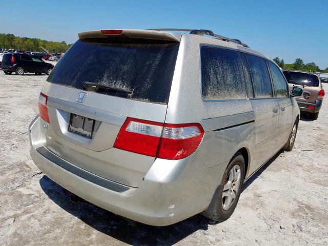 5FNRL387X6B427620 - 2006 HONDA ODYSSEY EXL  photo 4