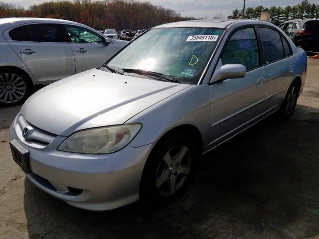 2HGES26774H553232 - 2004 HONDA CIVIC EX  photo 2