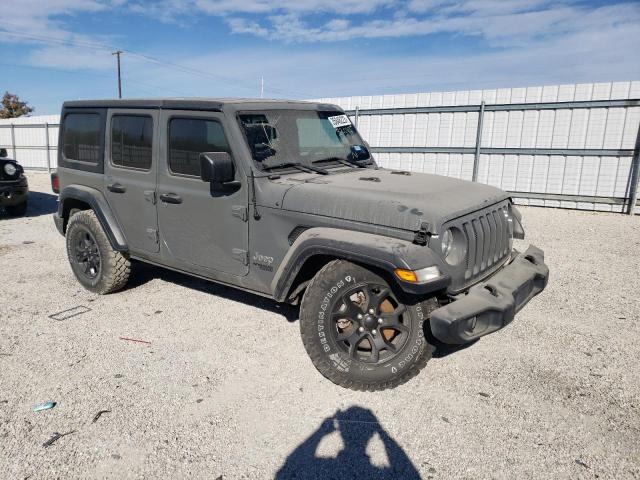 1C4HJXDN8KW592956 - 2019 JEEP WRANGLER U SPORT GRAY photo 4