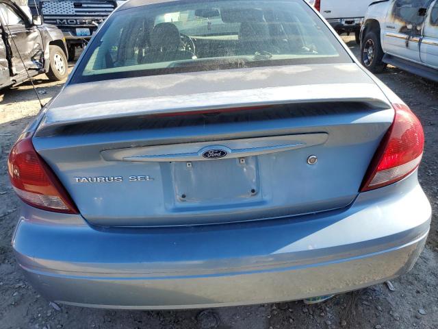 1FAFP56215A234330 - 2005 FORD TAURUS SEL BLUE photo 6