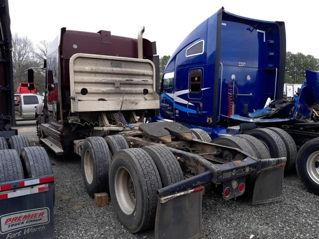 1FUJA6CK65LM74244 - 2005 FREIGHTLINER CONVENTION COLUMBIA BURGUNDY photo 3