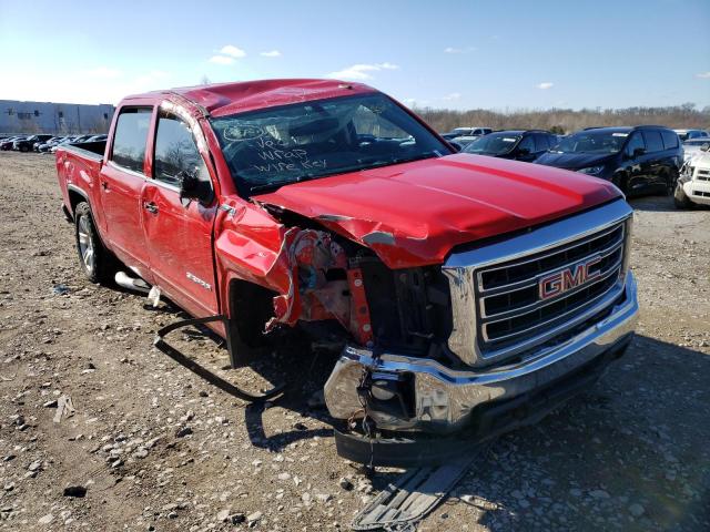 3GTU2UEC1EG240926 - 2014 GMC SIERRA K1500 SLE RED photo 4