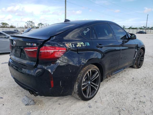 5YMKW8C57J0Y74562 - 2018 BMW X6 M BLACK photo 3