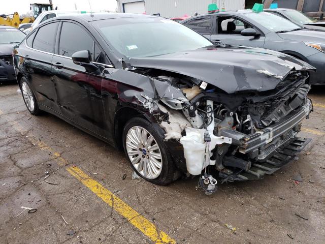 3FA6P0UU4ER159622 - 2014 FORD FUSION S HYBRID BLACK photo 4