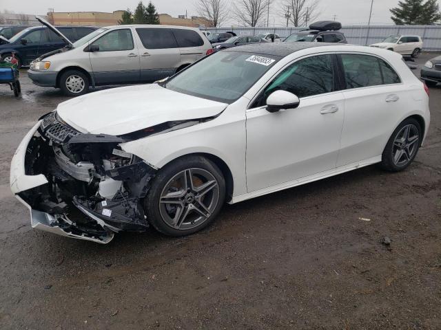 W1K3F4HBXNJ362420 - 2022 MERCEDES-BENZ A 250 4MATIC WHITE photo 1