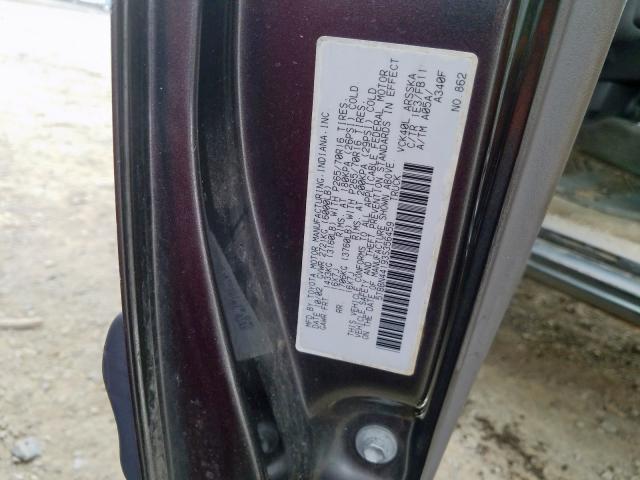 5TBBN44193S356459 - 2003 TOYOTA TUNDRA ACCESS CAB SR5  photo 10